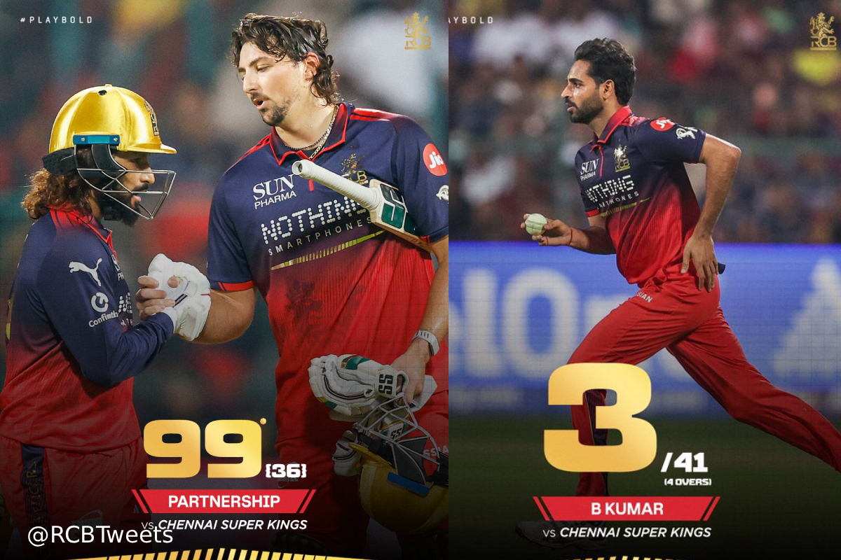 RCB vs CSK IPL 2026 highlights, Tim David Player of the Match, Bhuvneshwar Kumar 200 wickets IPL, Devdutt Padikkal fifty RCB, Chennai Super Kings third defeat #RCBvsCSK #IPL2026 #TimDavid #Padikkal #BhuvneshwarKumar #RoyalChallengersBengaluru #ChennaiSuperKings