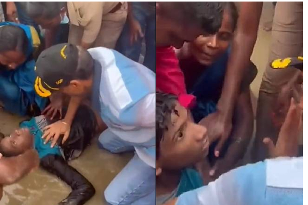 உயிருக்கு போராடிய சிறுவன் ! உயிரை காப்பாற்றிய டி.ஜி.பி - வைரலாகும் வீடியோ | Viral Video News