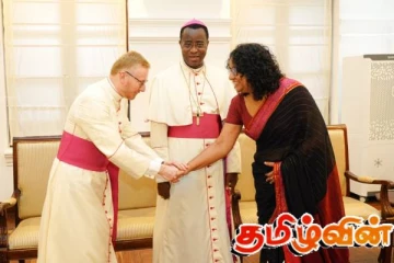 பதவிக்காலம் முடிவடைந்து நாட்டிலிருந்து செல்லும் இலங்கைக்கான வத்திக்கான் தூதுவர்