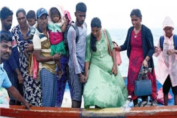 இலங்கையிலிருந்து அகதிகளாக தமிழகம் வந்த 5 ஈழத்தமிழர்கள்