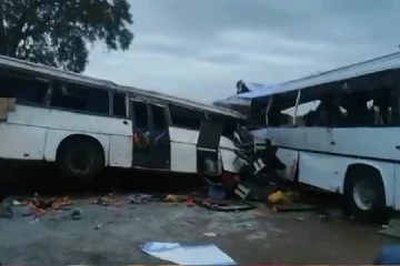 பேருந்துகள் நேருக்கு நேர் மோதி பயங்கர விபத்து: செனகலில் 40 பேர் பலி! பலர் படுகாயம்