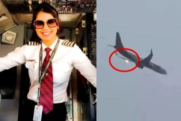 185 பயணிகள் சென்ற தீப்பிடித்த விமானத்தை சாதுரியமாக தரையிறக்கிய பெண் விமானி!
