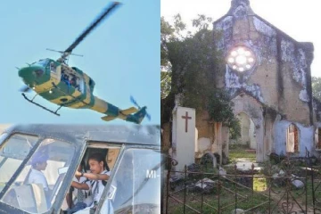 வானத்திலிருந்து யாழ்ப்பாணத்தைப் பார்த்த மாணவர்கள்