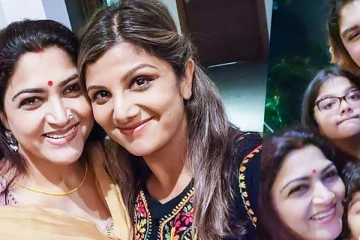 குஷ்பூ குடும்பத்தை சந்தித்த ரம்பா குடும்பம்.. வைரலாகும் புகைப்படங்கள்