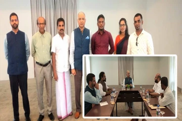 மட்டக்களப்பில் இந்திய உயஸ்தானிகர் கிழக்கு மாகாண தமிழரசுக் கட்சியினருடனான முக்கிய சந்திப்பு