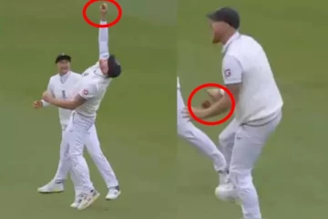 விறுவிறுப்படையும் ஆஷஸ் டெஸ்ட் இறுதி நாள்: ஸ்மித் கேட்சை தவறவிட்ட ஸ்டோக்ஸ்: வீடியோ