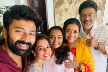 பாக்யராஜ் மருமகள் நீச்சல் உடையில் வெளியிட்ட போட்டோ