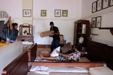 ஜனாதிபதி மாளிகையில் படுக்கை விரிப்பை திருடியவர் கைது