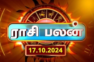இன்றைய ராசி பலன்(17.10.2024)