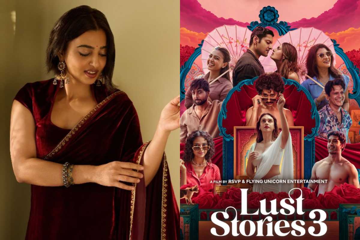 கருப்புநிற ஆடையில் லஸ்ட் ஸ்டோரிஸ் 3 நாயகி ராதிகா ஆப்தே.. | Radhika Apte Lust Stories 3 Promotion Black Dress கருப்புநிற ஆடையில் லஸ்ட் ஸ்டோரிஸ் 3 நாயகி ராதிகா ஆப்தே.. | Radhika Apte Lust Stories 3 Promotion Black Dress