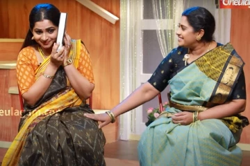 தமிழும் சரஸ்வதியும் சீரியல் மாமியார் vs மருமகள்! Super Mamiyar Sweet ana Marumagal
