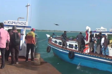 குமுதினி படகுச் சேவை மீண்டும் ஆரம்பம்(Video)