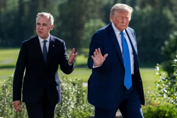 ஒகஸ்ட் முதல் கனேடிய பொருட்களுக்கு 35% வரி; டொனால்ட் ட்ரம்ப்