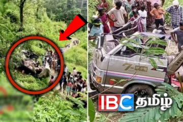 நுவரெலியாவில் வான் கவிழ்ந்து கோர விபத்து: 19 பேர் படுகாயம்