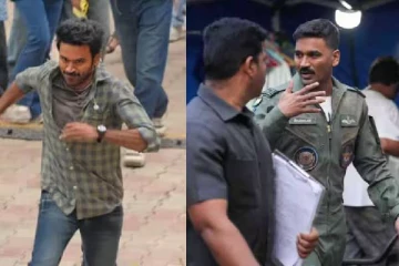 இதுவரை நடிக்காத ரோலில் நடிகர் தனுஷ்.. வெளியான ஷூட்டிங் போட்டோ