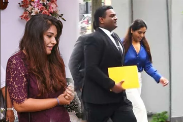 தந்தை கெஹெலியவை காப்பாற்ற மகள் மனித உரிமைகள் ஆணைக்குழுவில்