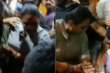 கூட்டத்தில் சிக்கிக்கொண்ட ஷகீலா! கடை திறப்பு விழாவுக்கு சென்றபோது நடந்த சம்பவம்