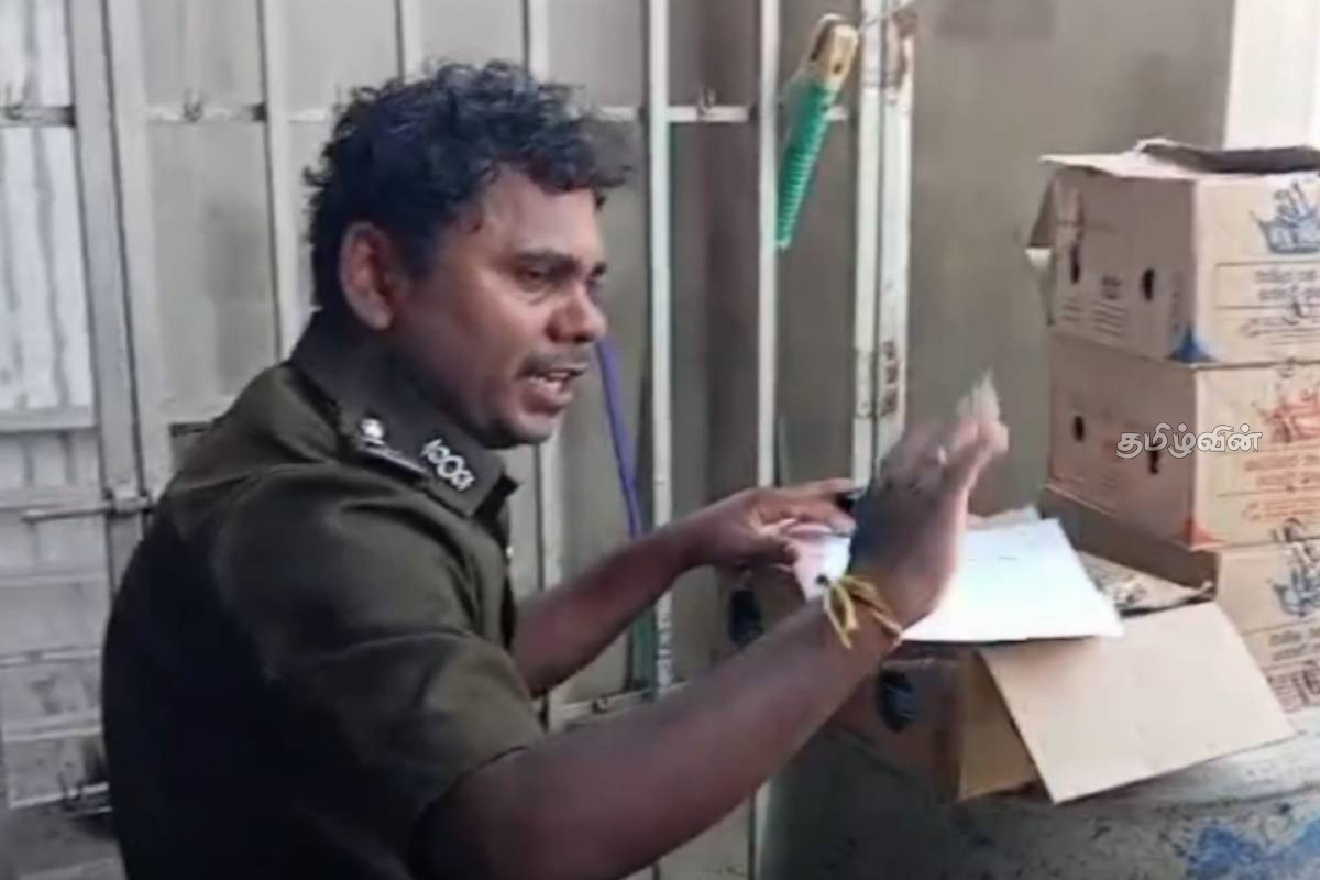 விற்பனைக்காக கொண்டு செல்லப்பட்ட ஒருதொகை குடிபானங்கள் கைப்பற்றல் | Intended To Be Distributed Illegally