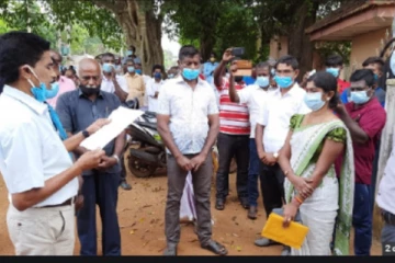 காணியற்ற விவசாயிகள் வடக்கு ஆளுநரிடம் கோரிக்கை
