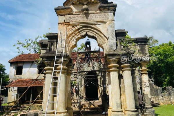 மந்திரி மனை சேதமடைவதை பாதுகாப்பதற்கான பணிகள் ஆரம்பம் | Work Begins King Sangiliyan S Minister S House