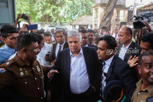 நீண்ட வாதத்திற்குப் பின் ரணிலுக்குப் பிணை வழங்கிய நீதிமன்றம்! | Ranil Wickremesinghe Arrested Court Case