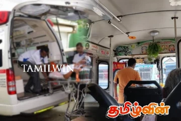 பேருந்தில் பயணித்த பயணி ஒருவர் திடீர் மரணம்