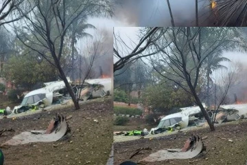 அமேசான் வனப்பகுதியில் தரையில் விழுந்து வெடித்து சிதறிய விமானம்! 5 பேர் உயிரிழப்பு