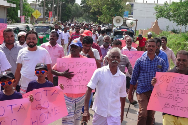 மன்னாரில் அரசாங்கத்திற்கு எதிராக போராட்டம் முன்னெடுப்பு (Photos) | People S Struggle Against Government In Mannar