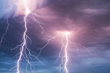 பலத்த மின்னல் குறித்த எச்சரிக்கை அறிவிப்பு