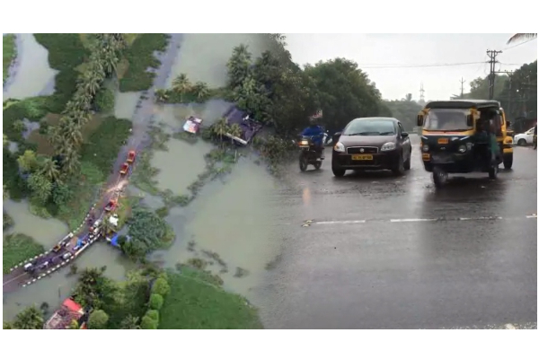 கேரளாவில் கொட்டித் தீர்க்கும் கனமழை - 10 மாவட்டங்களுக்கு ரெட் அலர்ட் - மக்களுக்கு எச்சரிக்கை - தமிழ்நாடு