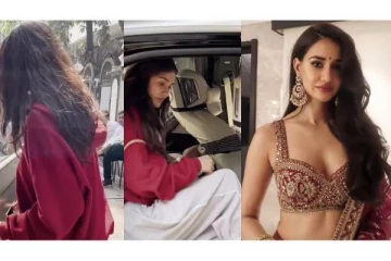 தள்ளாடியபடி வந்த கங்குவா பட நடிகை திஷா பதானி.. வெச்சி செய்யும் நெட்டிசன்கள்