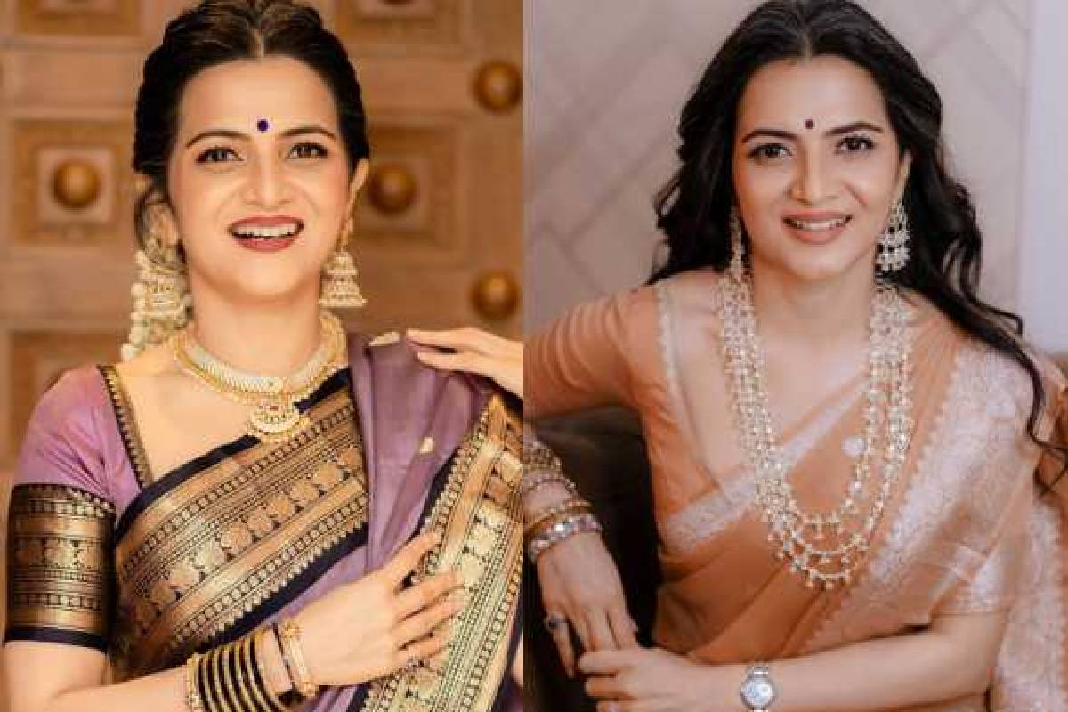 மணப்பெண் லுக்கில் அசத்தும் தொகுப்பாளினி டிடி... வைரலாகும் புகைப்படங்கள்! | Ddneelakandan New Look In Green Saree Viral மணப்பெண் லுக்கில் அசத்தும் தொகுப்பாளினி டிடி... வைரலாகும் புகைப்படங்கள்! | Ddneelakandan New Look In Green Saree Viral