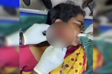 பல்துலக்கும்போது நிகழ்ந்த விபரீதம்