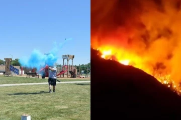 பிறக்கப்போகும் குழந்தை ஆணா பெண்ணா என்பதை அறிவிப்பதற்காக நடத்தப்பட்ட பார்ட்டி... நேரிட்ட எதிர்பாராத அசம்பாவிதம்