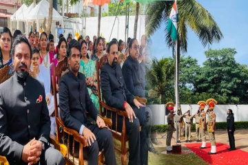 இந்தியாவின் 80வது சுதந்திர முன்னிட்டு யாழில் கொடியேற்றம்