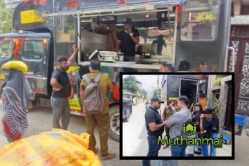 சாய்ந்தமருதில் உடனடி நூடுல்ஸ் விற்பனை வாகனம் சுற்றிவளைப்பு