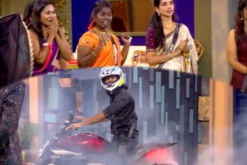 Bigg Boss 10: பைக்கில் உள்ளே நுழைந்த Wild Card Entry! அரண்டு நிற்கும் போட்டியாளர்கள்