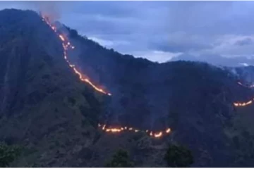 ராவணா எல்ல பகுதியில் பாரிய தீ விபத்து: 100 ஏக்கருக்கும் அதிகமான பகுதி எரிந்து நாசம்