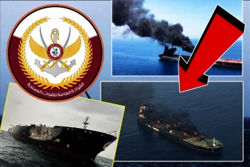 தாக்குதலுக்குள்ளான கத்தார் எண்ணெய்க் கப்பல்...! மீட்கப்பட்ட ஊழியர்கள்