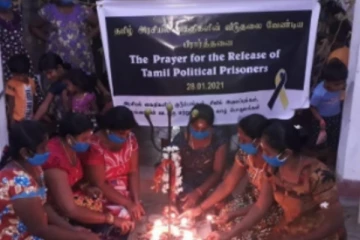 அரசியல் கைதிகளின் விடுதலைகோரி மன்னாரில் உறவுகள்!