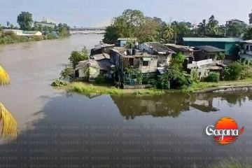 නාගලගම්වීදිය ජල මාපකයේ ජල මට්ටම සීඝ්‍රයෙන් ඉහළට