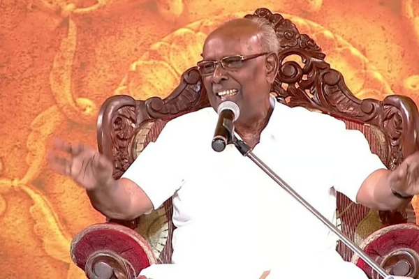 ராஜாவிடம் சாதி உணர்வு துளியும் இல்லை- அட்லாண்டா சர்ச்சையில் சாலமன் பாப்பையா | Solomon Pappaiah Supports Pattimandram Raja