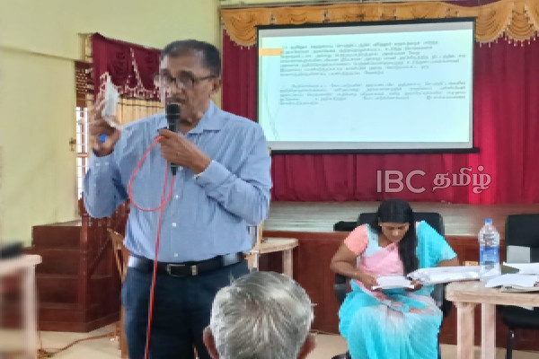 கிவுல் ஓயா நீர்த்தேக்க மேம்பாட்டுத் திட்டம் : விழிப்புணர்வு கருத்தரங்கு முல்லைத்தீவில் | Kivu Oya Reservoir Project Seminar In Mullaitivu