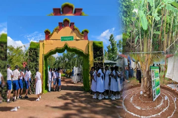 மல்லாவி மத்தியகல்லூரியில் பாடசாலைதோட்ட கண்காட்சி(Photos)