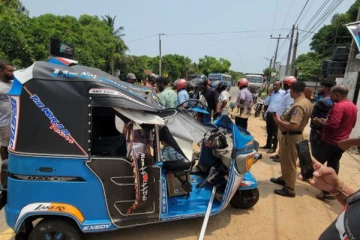 யாழில் இன்று இடம்பெற்ற விபத்து; நால்வர் வைத்தியசாலையில்