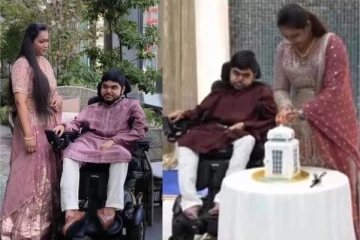 கோலாகலமாக நடந்த நெப்போலியன் மகன் பிறந்தநாள் கொண்டாட்டம்.. காதலோடு மருமகள் செய்த விஷயம்