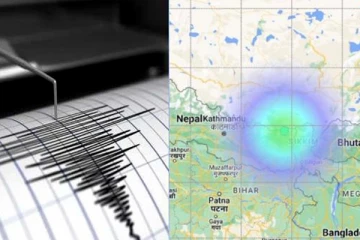 இந்தியாவில் மீண்டும் நிலநடுக்கம் பதிவு