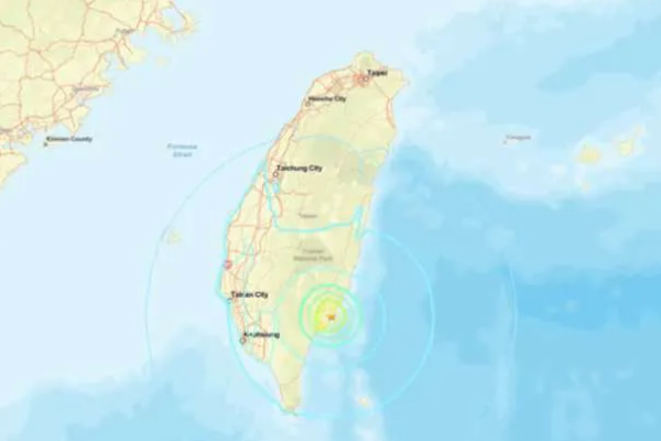 தாய்வானில் சக்திவாய்ந்த நிலநடுக்கம்! குலுங்கிய கட்டடங்கள் | Powerful Earthquake Hits Taiwan தாய்வானில் சக்திவாய்ந்த நிலநடுக்கம்! குலுங்கிய கட்டடங்கள் | Powerful Earthquake Hits Taiwan