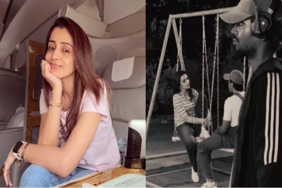 சர்ச்சையிலும் பால் டப்பாவுடன் நடனமாடிய த்ரிஷா - படு வைரலாகும் காணொளி | Trisha With A Milk Bottle Viral Dance Video