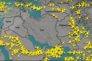 මැද පෙරදිග රත්වෙයි - නැවතත් ඉරානයට ප්‍රහාර - ඉරාකය තම ගුවන් කලාපය වසා දමයි